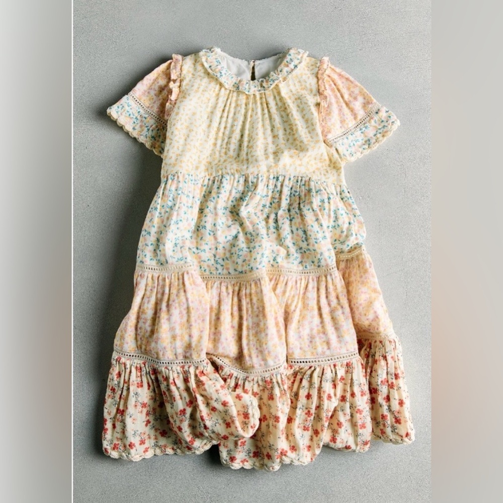 Zara x SEA NY Floral Patchwork Baby Dress NWT SIZE 13-14